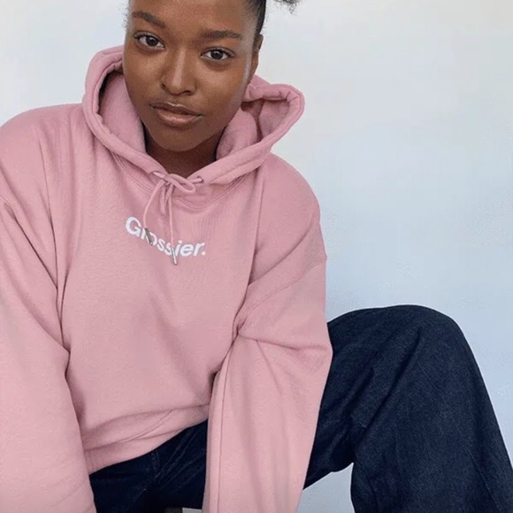 BNWT glossier hoodie - Picture 3 of 4
